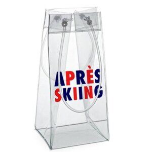 Apres Skiing Plastic Bottle Cooler
